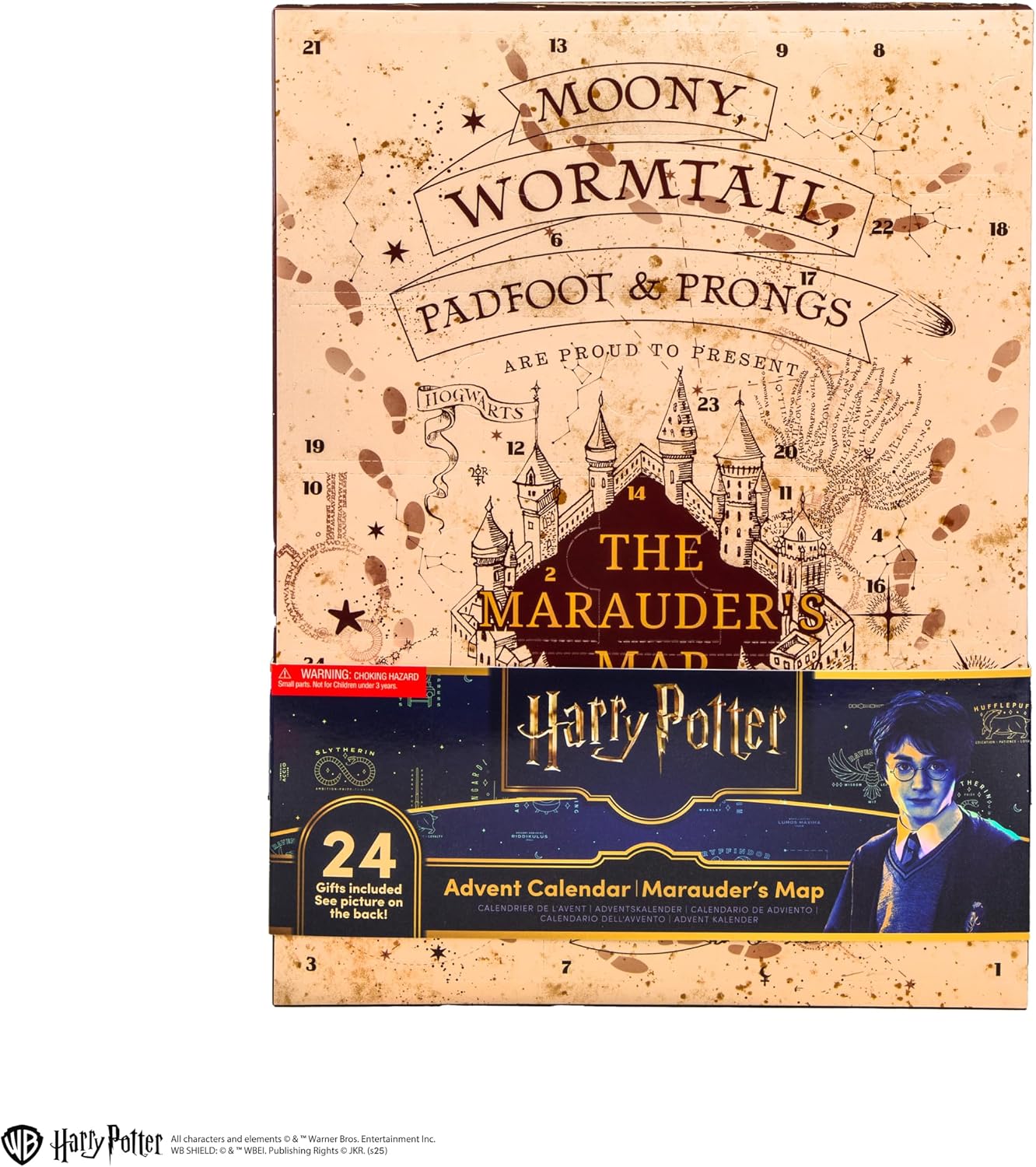 Harry Potter Advent Calendar Marauder`S Map New Edition 2026