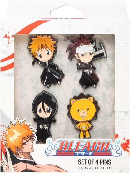 Bleach Pin Badges Set Of 4