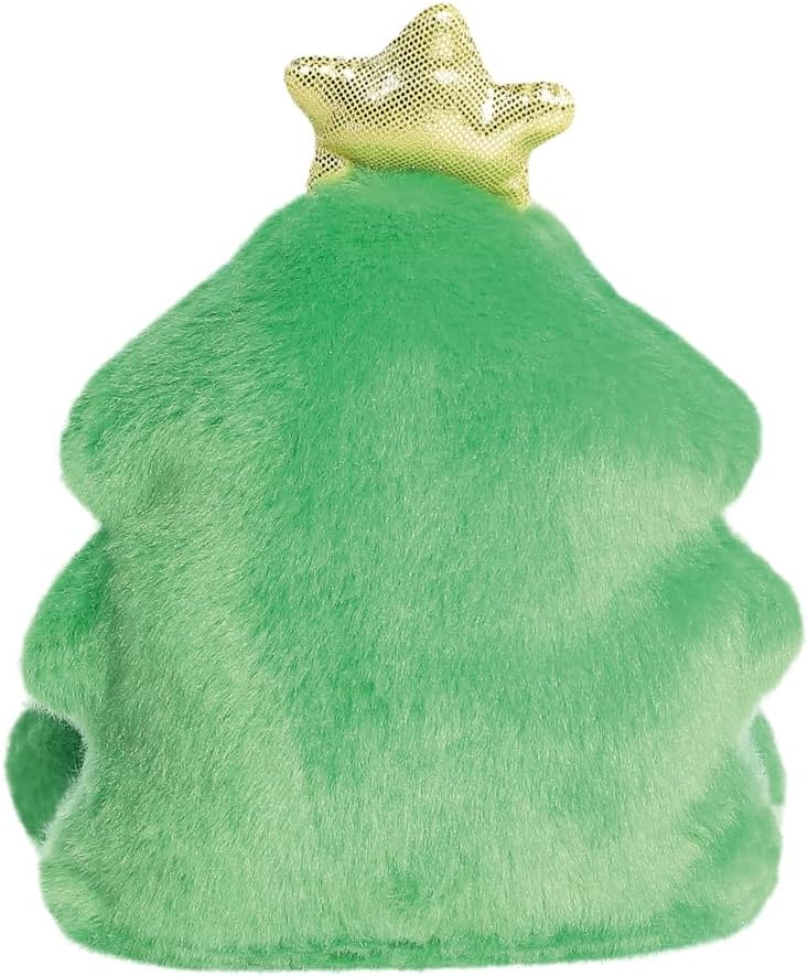 AURORA- 99406 -Palm Pals Douglas Christmas Tree Soft Toy -13cm -Green - Fun Collectable Plush for Kids and Adult Collectors - Perfect for Holiday Decorations or Gifts