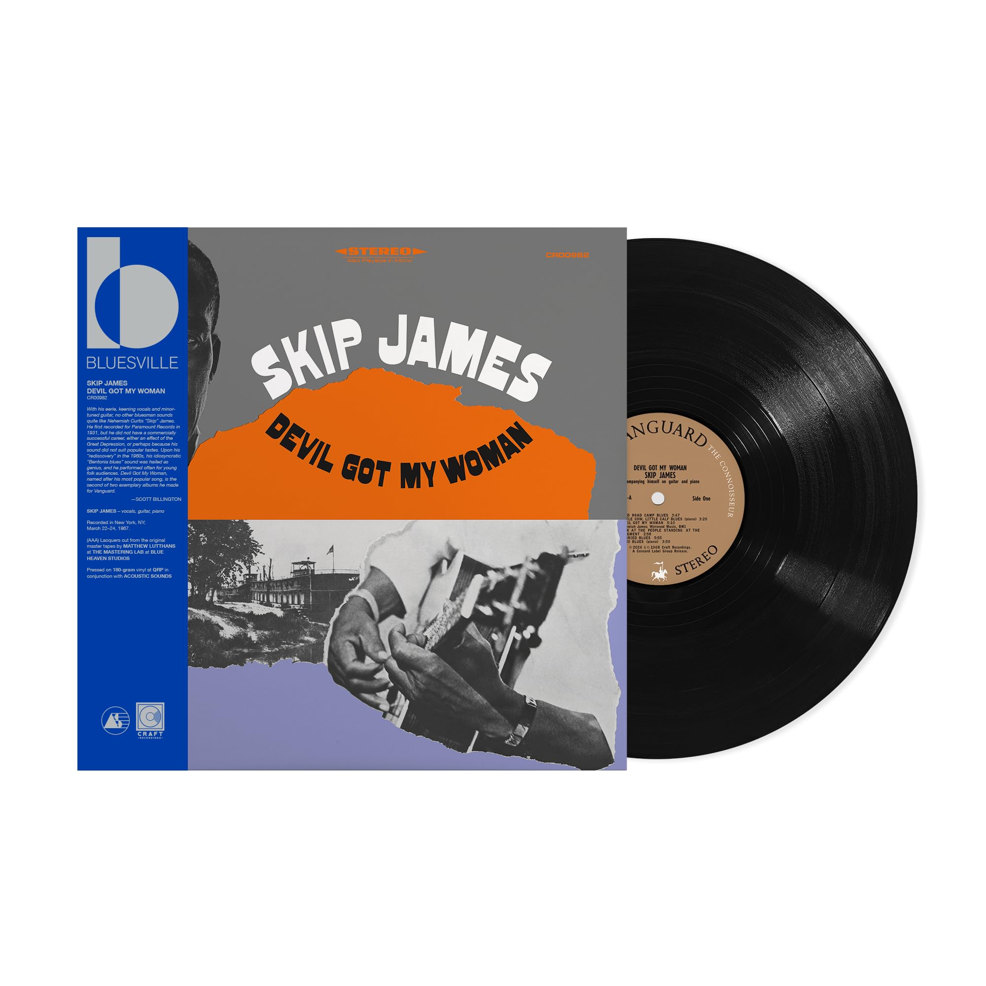 Devil Got My Woman (Bluesville Acoustic Sound Series Ltd. LP