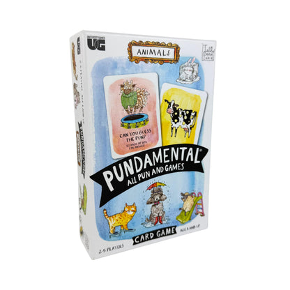 Jelly Armchair Pundamental Animals Card Game, All Pun and Games Matching Game