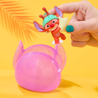 Disney Stitch Friday Night Fun Blind Capsule Figure, Mini Collectible | Height 2 in, Surprise Blind Capsule, 13 to collect, Includes 1 figure and capsule, Ages 3 years