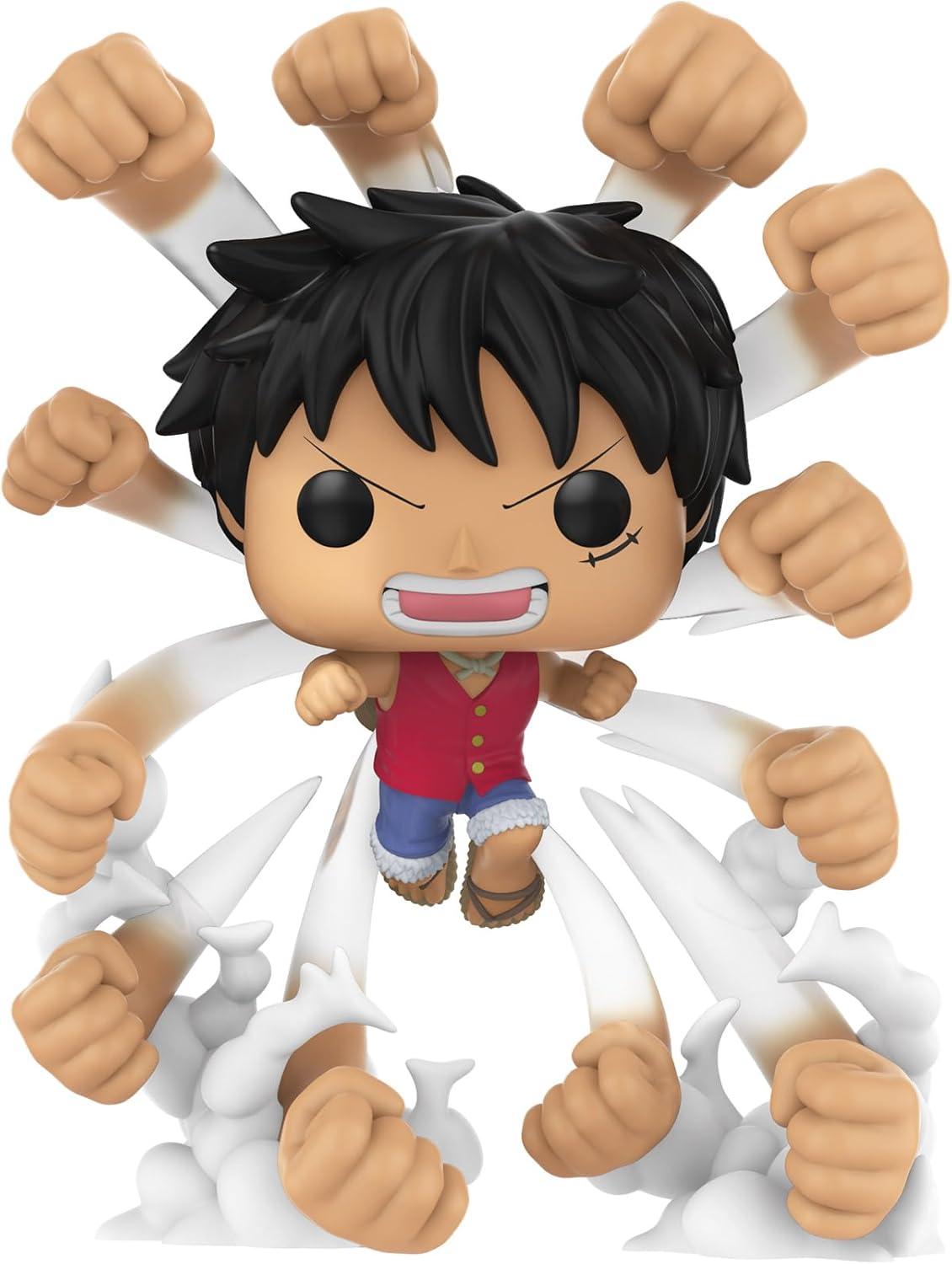 Funko POP! Premium: One Piece - Luffy - Gum Gum Gatling - Amazon Exclusive - Collectable Vinyl Figure - Gift Idea - Official Merchandise - Toys For Kids & Adults - Model Figure for Collectors