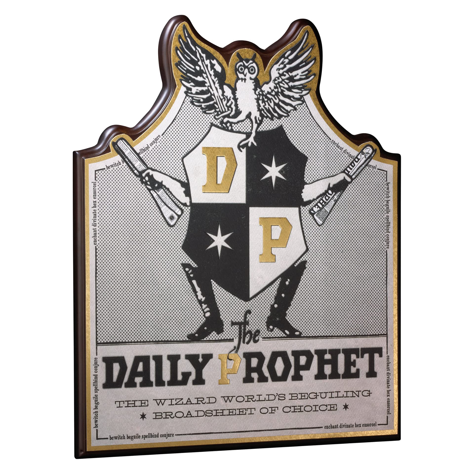 Noble Collection - Harry Potter - Daily Prophet Wall Plaque