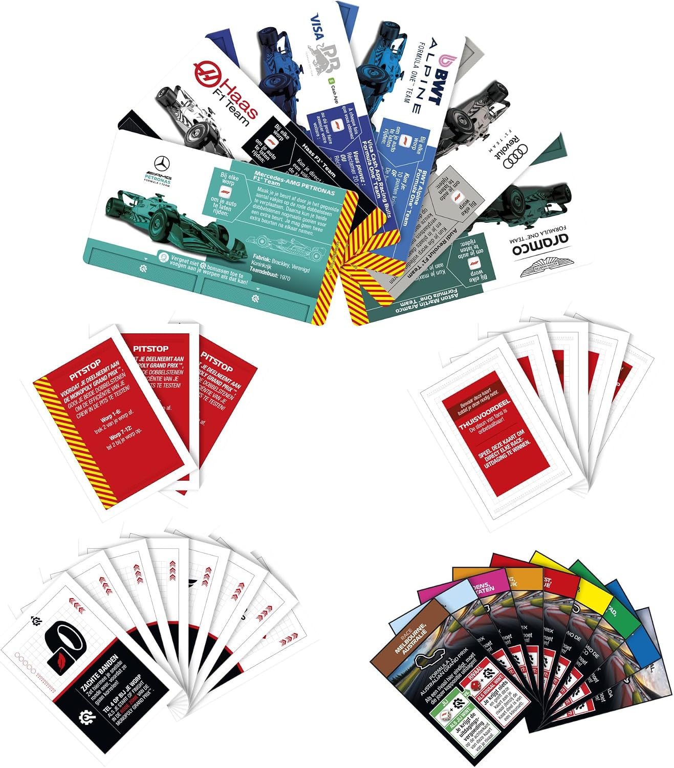 Monopoly F1, Brettspiel | offizielles Lizenzspiel Formula 1 | Familienspiel für Kinder, Jugendliche und Erwachsene | 2-6 Spieler | 45 Min. | ab 8 Jahren