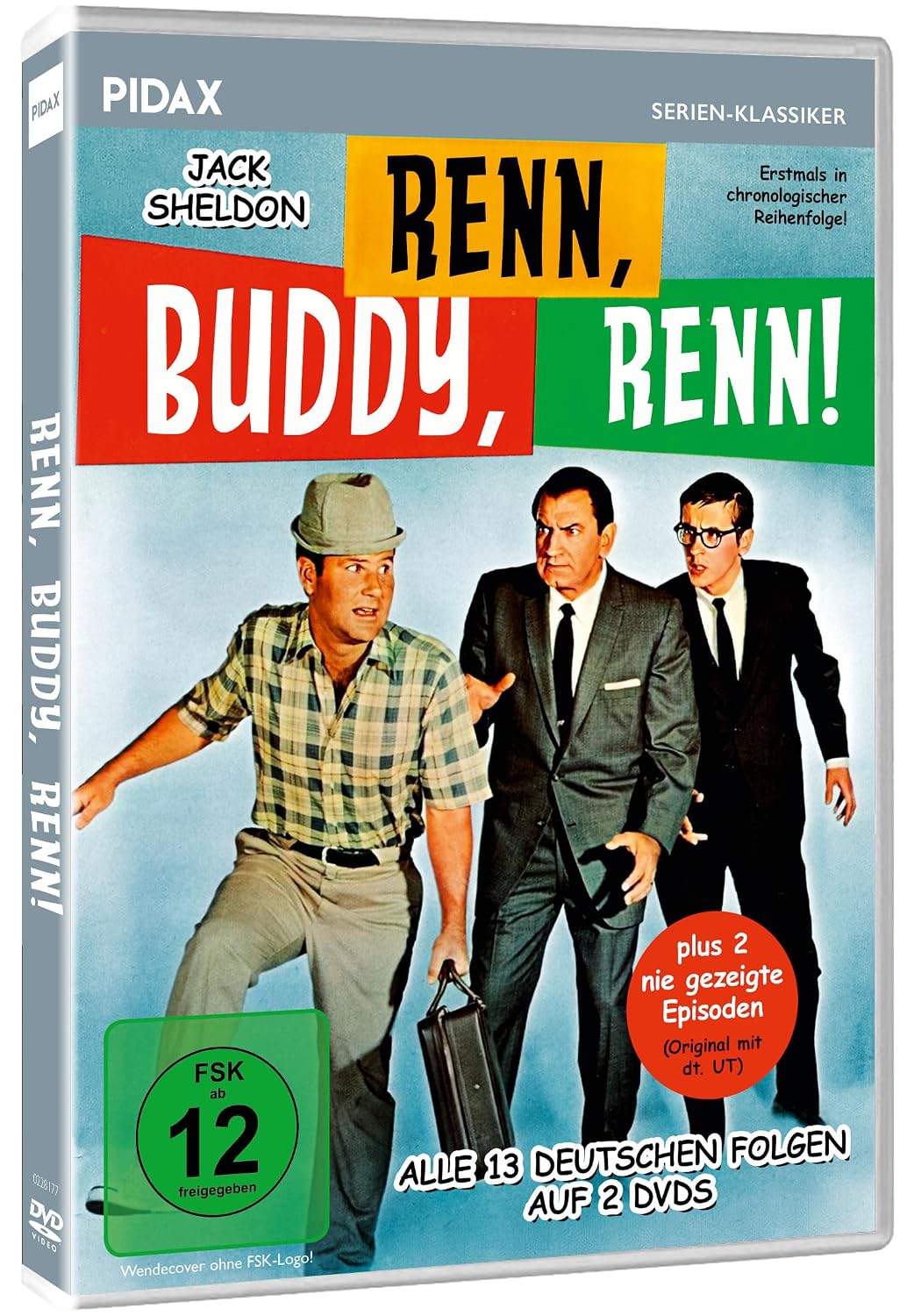 Renn Buddy renn! / Alle 13 deutsch synchronisierten + 2 nie gezeigte Folgen der Krimikomödie (Pidax Serien-Klassiker