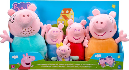 Peppa Pig - Family Plush 5Pk (8381)