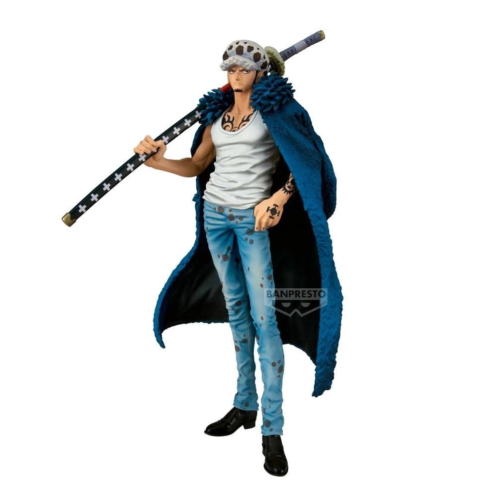 Banpresto Trafalgar Law One Piece Action Figure - Premium (The Brush) 31 cm - PZ71208P Multicolor - Collectible figure - Ideal for Anime Fans