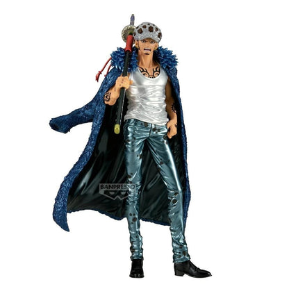 Banpresto Trafalgar Law One Piece Premium (The Metallic) Action Figure, 31 cm, Multicoloured, Collectible Figure, Ideal for Anime Fans