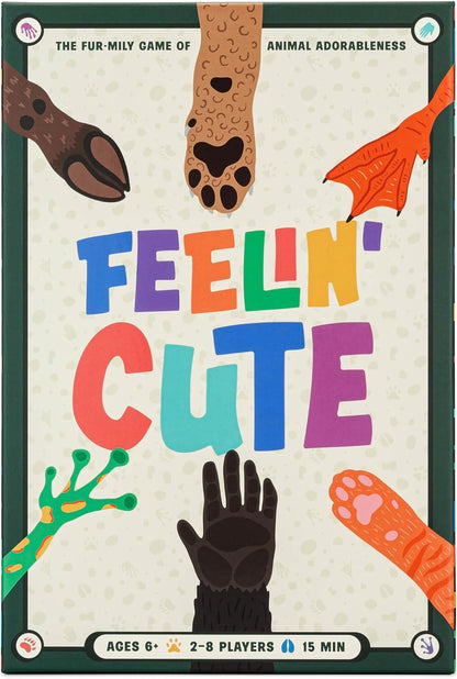 Hootenanny Games Feelin' Cute l 2-8 Players, Ages 6+