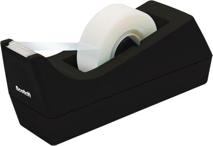Scotch C38 Magic Tape Dispenser 25 x 19mm - Black