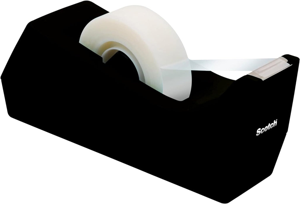 Scotch C38 Magic Tape Dispenser 25 x 19mm - Black