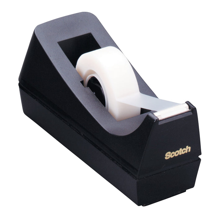 Scotch C38 Magic Tape Dispenser 25 x 19mm - Black