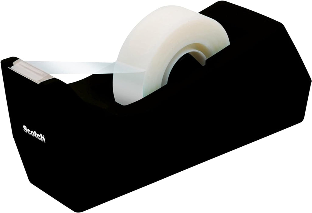 Scotch C38 Magic Tape Dispenser 25 x 19mm - Black