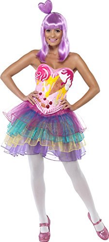 Smiffys Candy Queen Costume, Pink (Size S)