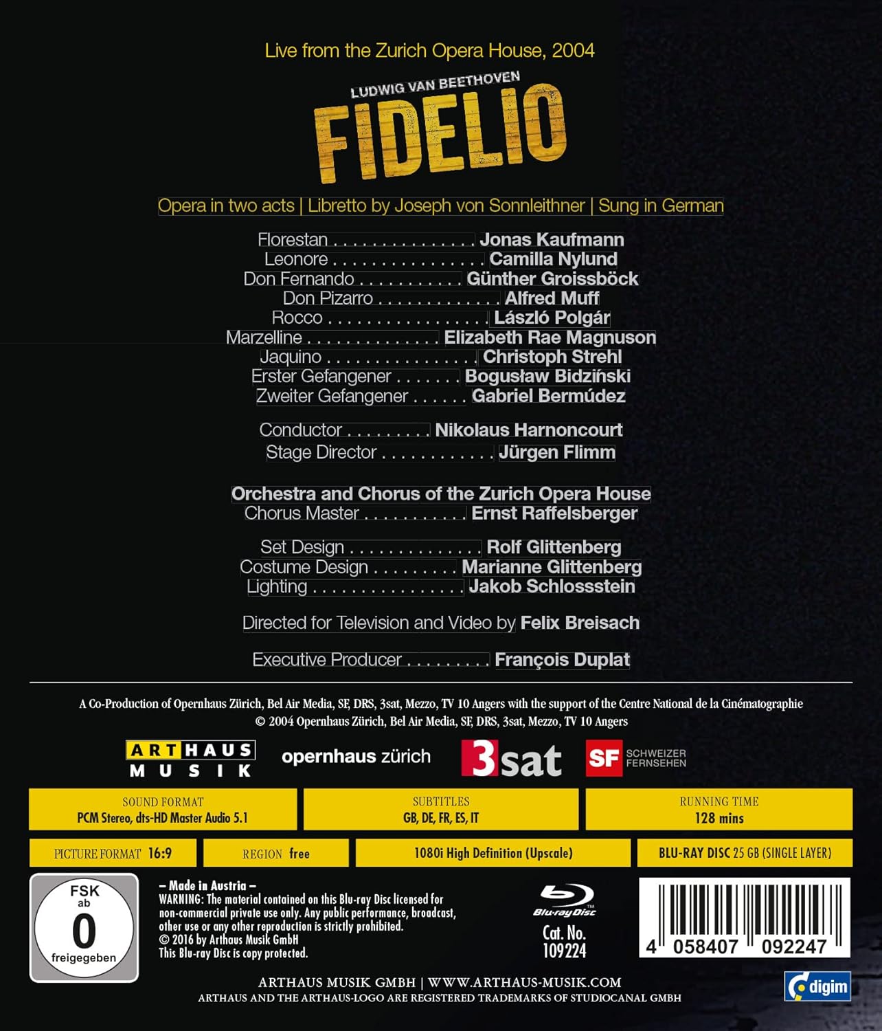 Beethoven: Fidelio (Zürich, 2004