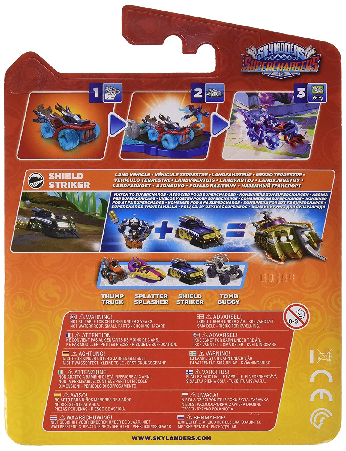 Skylanders SuperChargers Vehicle - Shield Striker (PS4/Xbox One/Xbox 360/PS3/Nintendo Wii/Nintendo Wii U/Nintendo 3DS