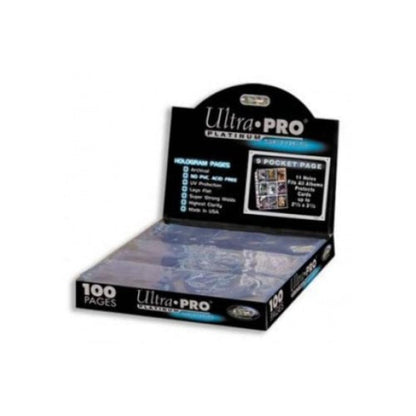 Ultra PRO Platinum 9-Pocket Hologram Pages (100 pcs.) 1 White