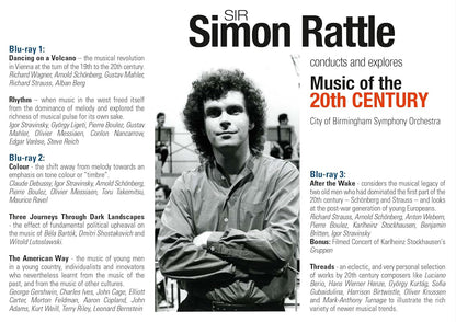 Sir Simon Rattle Conducts And Explores Music Of The 20th Century