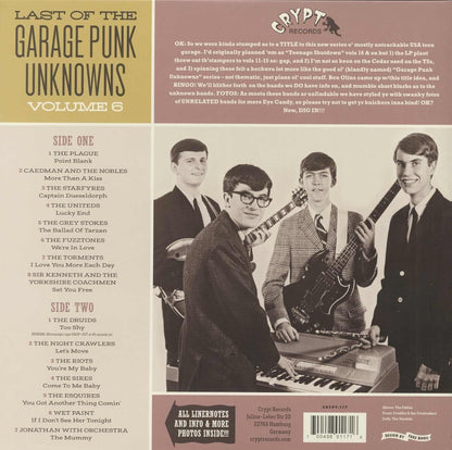 Last of the Garage Punk Unknowns (Vol. 6): Beware! Noisy & Ultra-crudely Recorded Garage 1965-1967