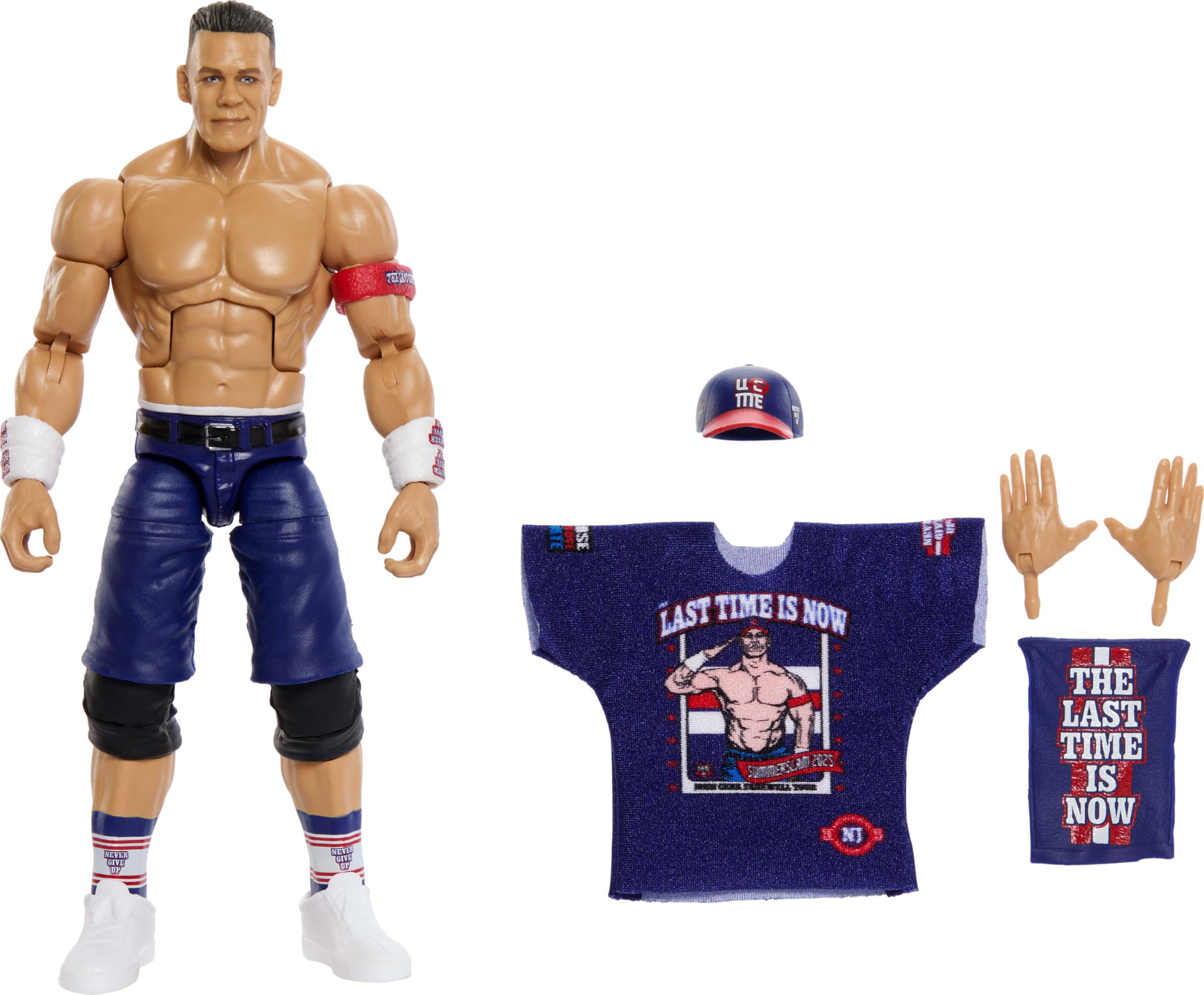 Mattel WWE Elite John Cena Action Figure & Accessories, Series #127