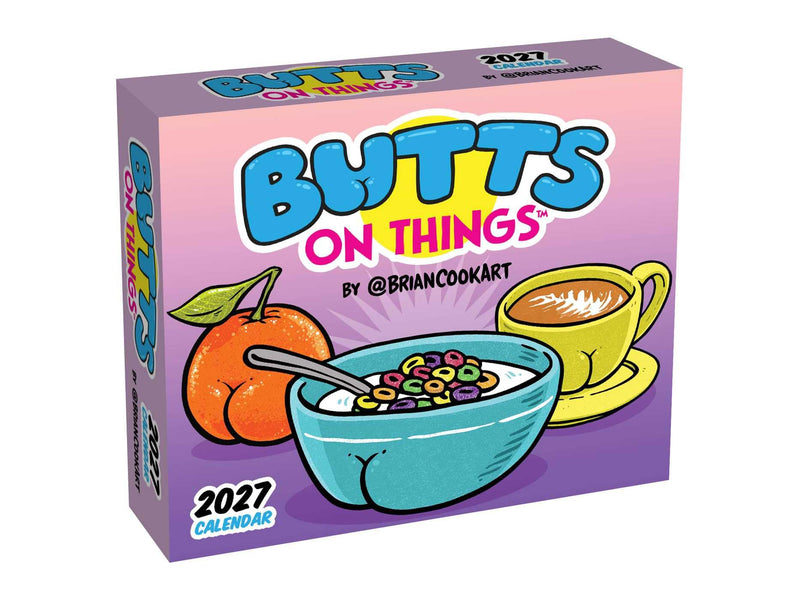 Butts on Things 2027 Day-to-Day Calendar