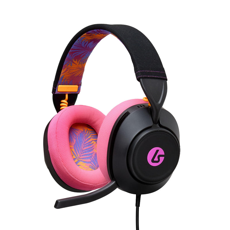 LucidSound LS10 Wired Gaming Headset - Midnight Surf, werkt met PlayStation, Xbox, PC, Mobile, en andere compatibele apparaten, ontworpen voor comfort, premium audio, Quick-Access Audio Controls