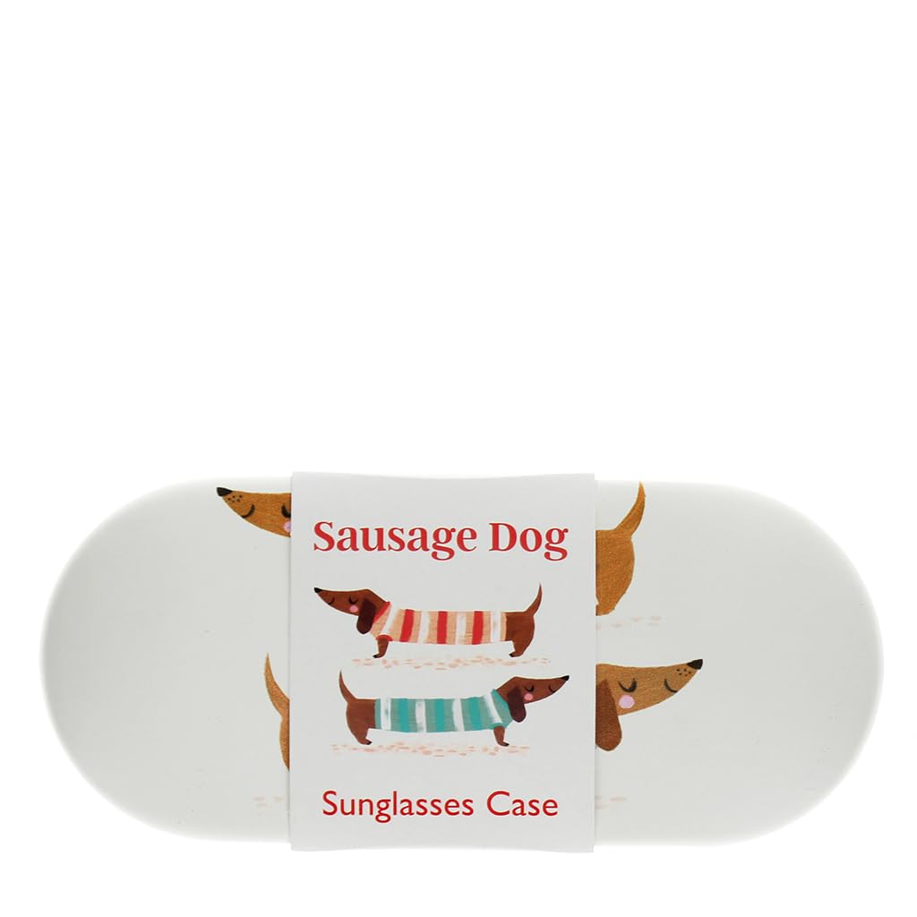 Sonnenbrillenetui & Reiningungstuch Sausage Dog Brillenetui Etui Dackel