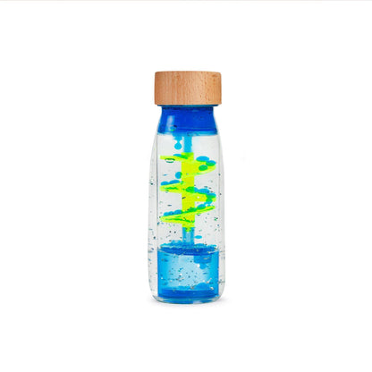 Sensorische Fles - Spiral Blue
