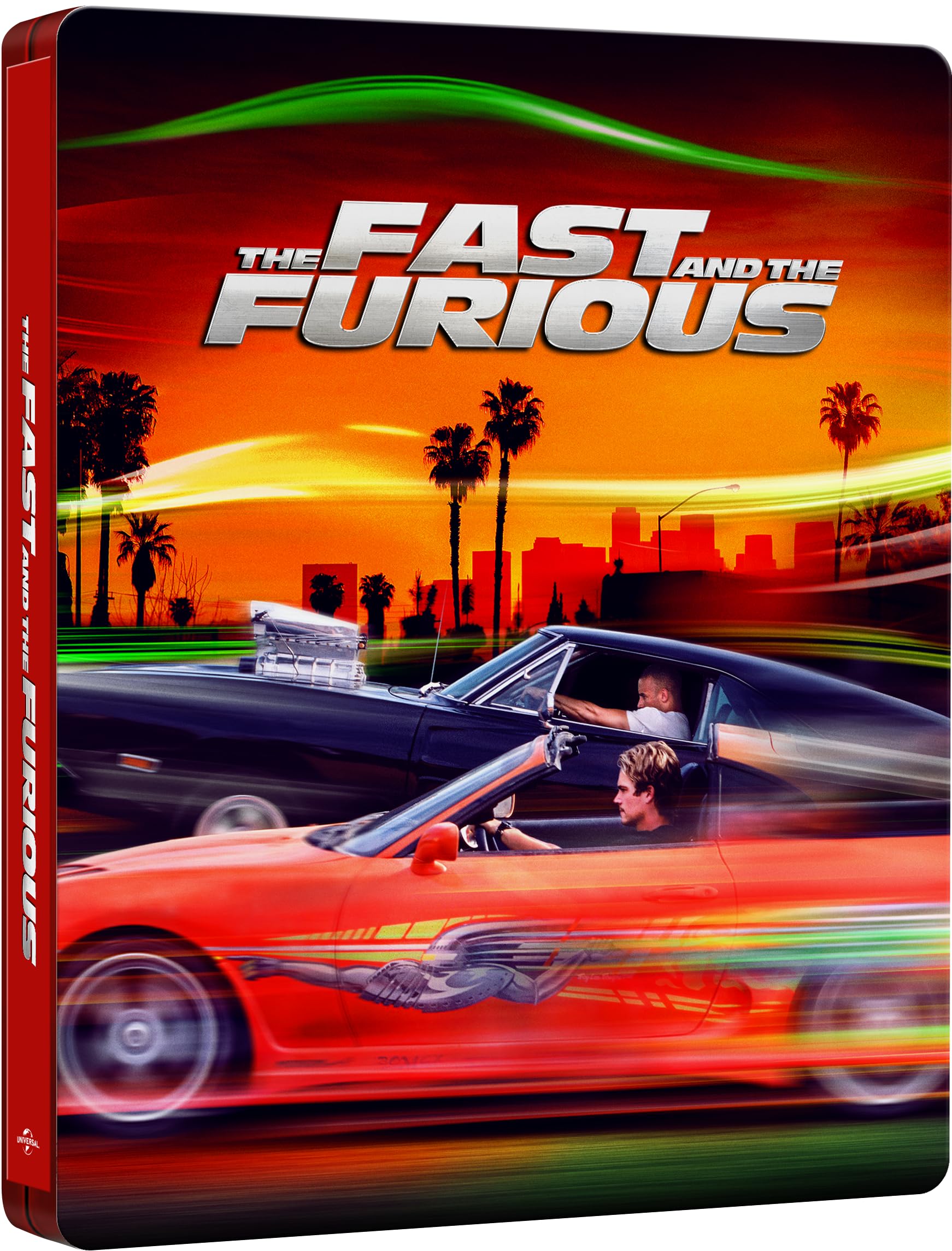 The Fast And The Furious (4K Ultra HD Blu-ray) (Anniversary Edition) (Limited Edition) (Steelbook)
