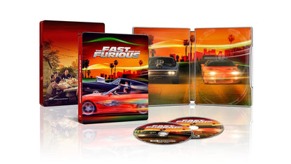 The Fast And The Furious (4K Ultra HD Blu-ray) (Anniversary Edition) (Limited Edition) (Steelbook)