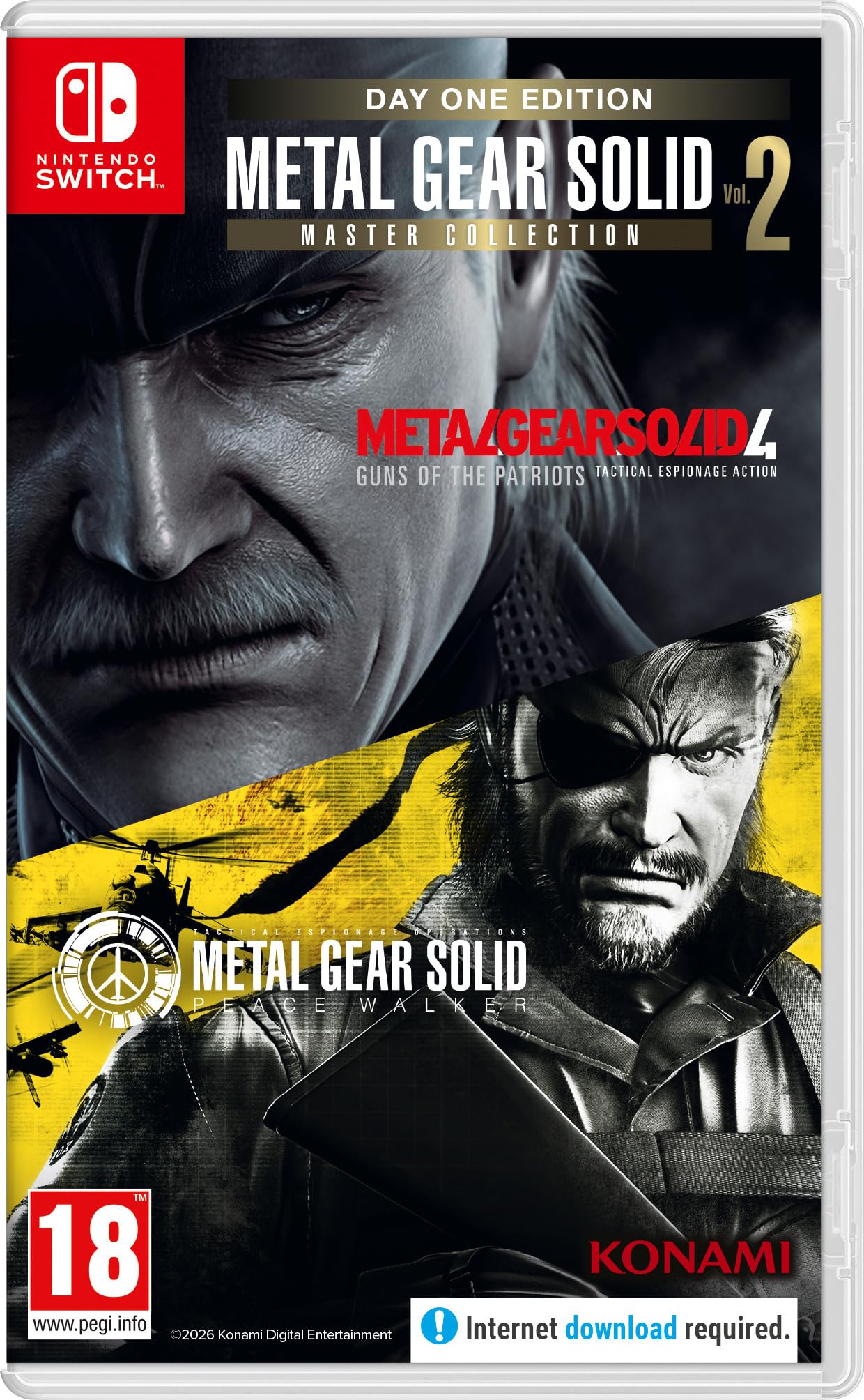 Metal Gear Solid Master Collection Vol 2  (Day One Edition)