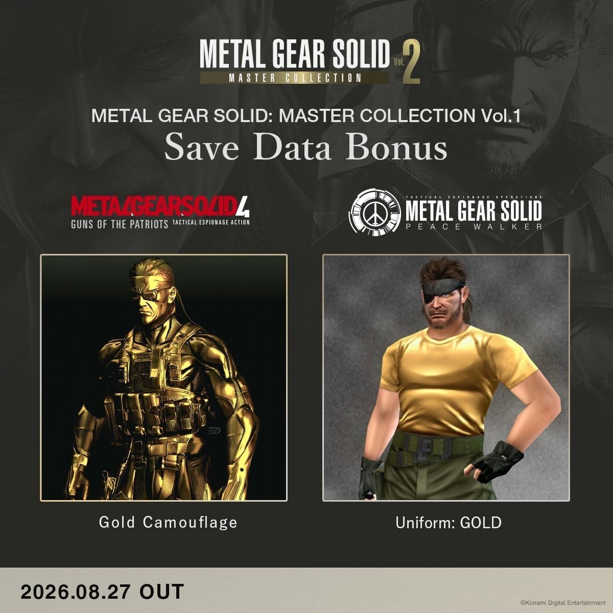 Metal Gear Solid Master Collection Vol 2  (Day One Edition)
