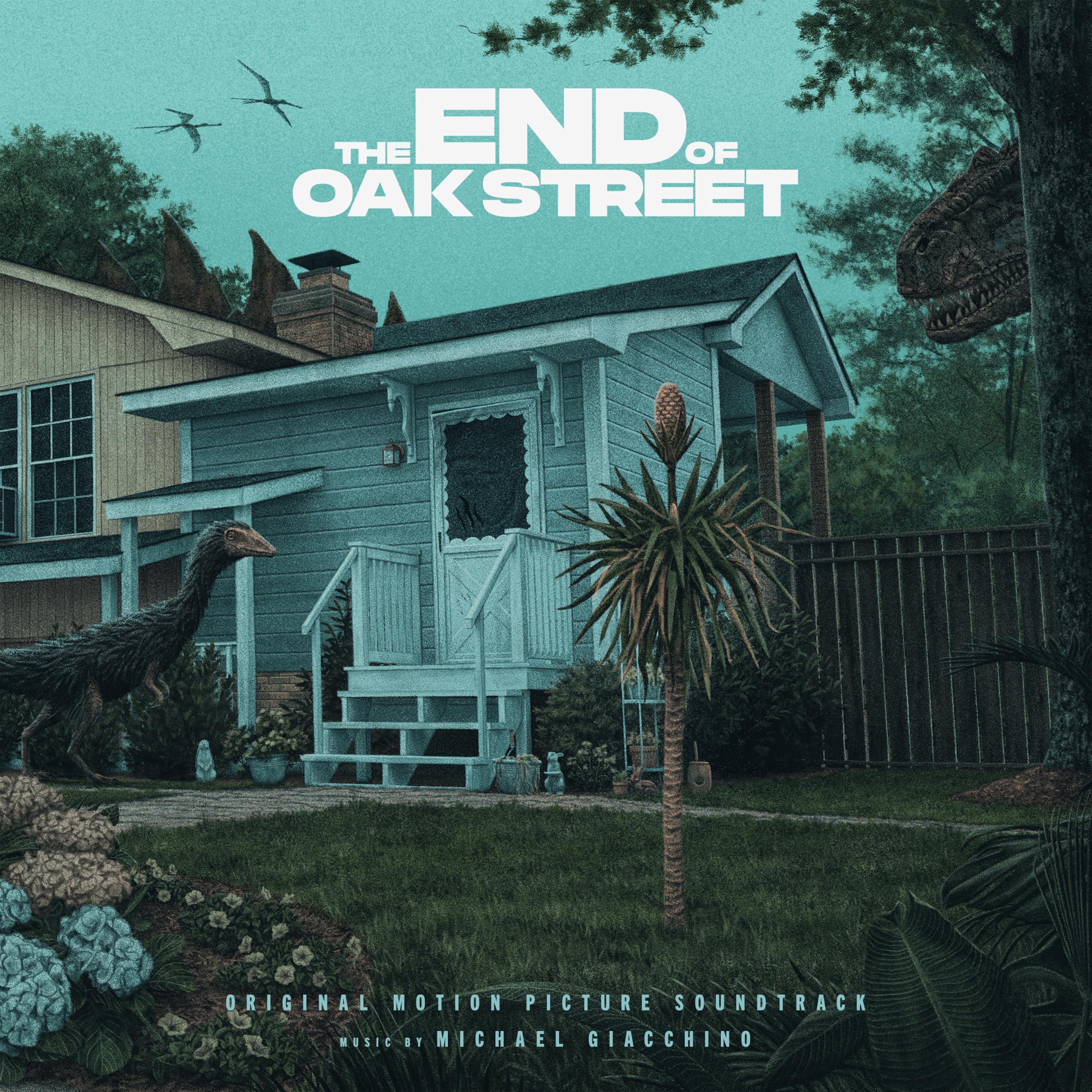 The End Of Oak Street (Teal And