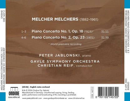 Melcher Melchers: Piano Concertos