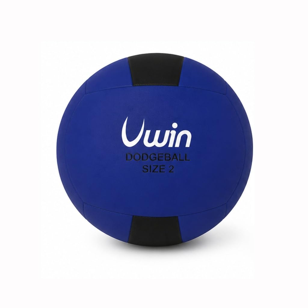 Uwin Cloth Dodgeball, Soft-Touch Indoor Training Ball, Size 2