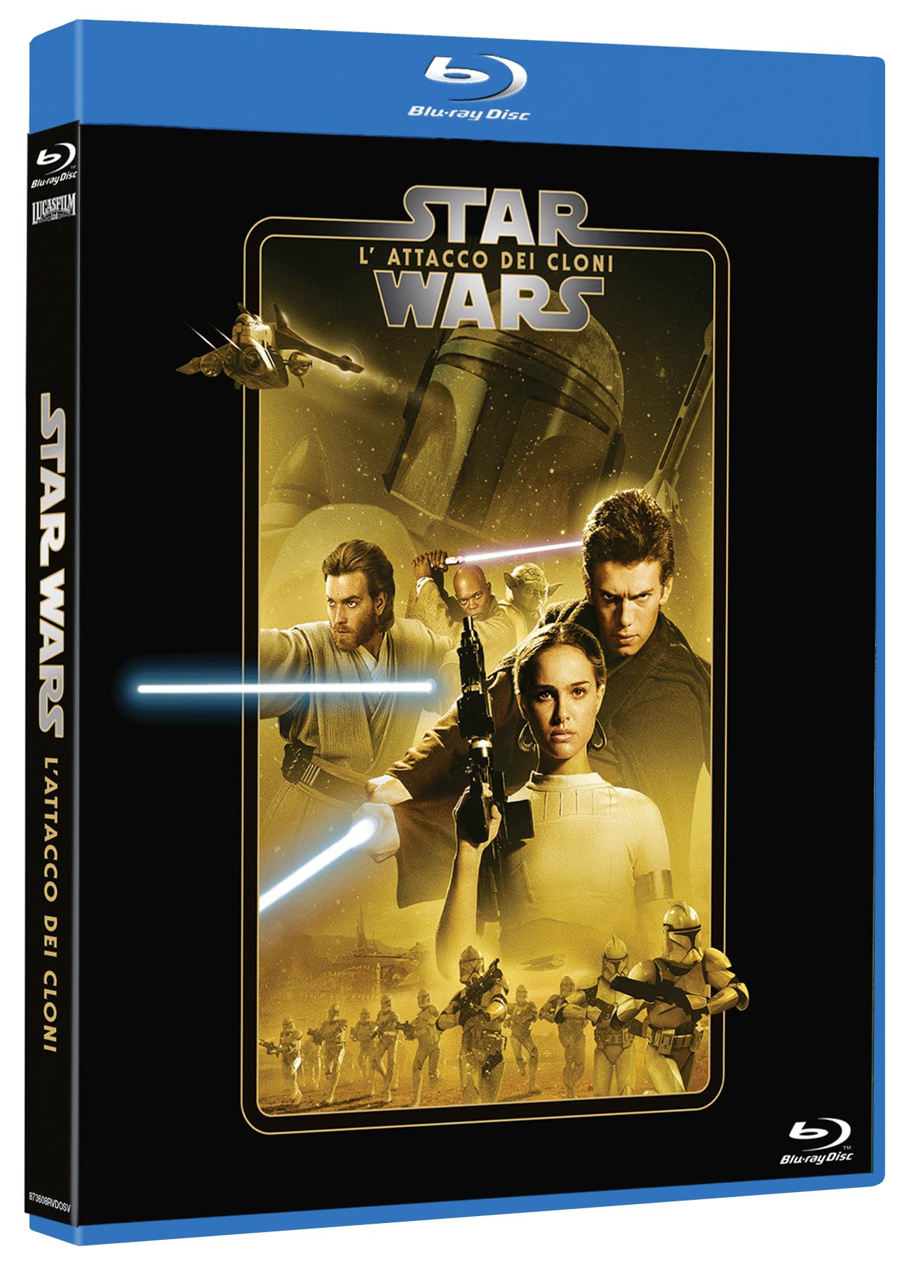Star Wars - L'Attacco Dei Cloni - Bd + Bd Extra