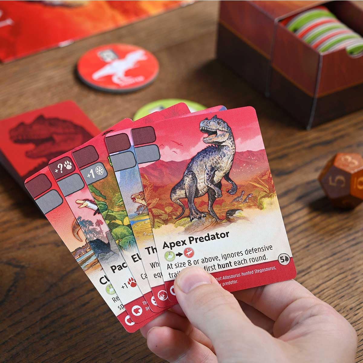 Northstar Game Studio Nature Board Game Expansion Module 2: Jurassic | Adapt Species in a Changing Environment | Strategy Game for Adults, Teens, Families & Solos | 1-4