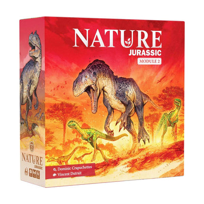 Northstar Game Studio Nature Board Game Expansion Module 2: Jurassic | Adapt Species in a Changing Environment | Strategy Game for Adults, Teens, Families & Solos | 1-4