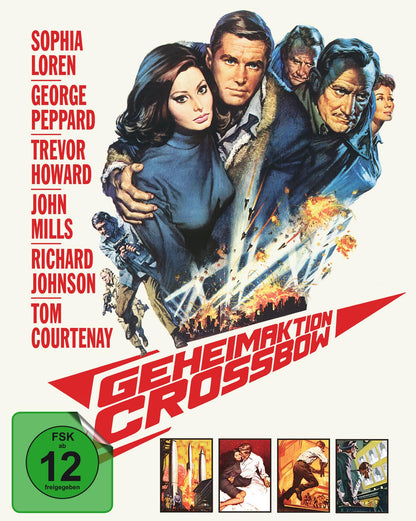 Geheimaktion Crossbow (Mediabook, Blu-ray+DVD