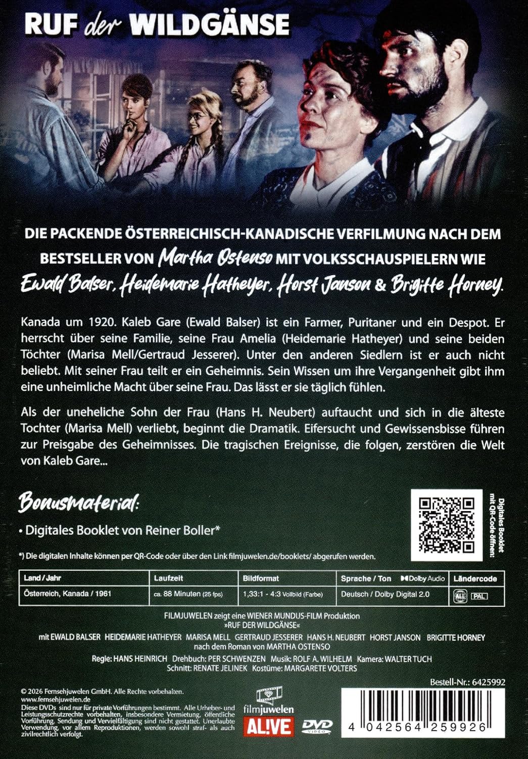 Ruf der Wildgänse - Via Mala in Kanadas Bergwelt (Neuauflage