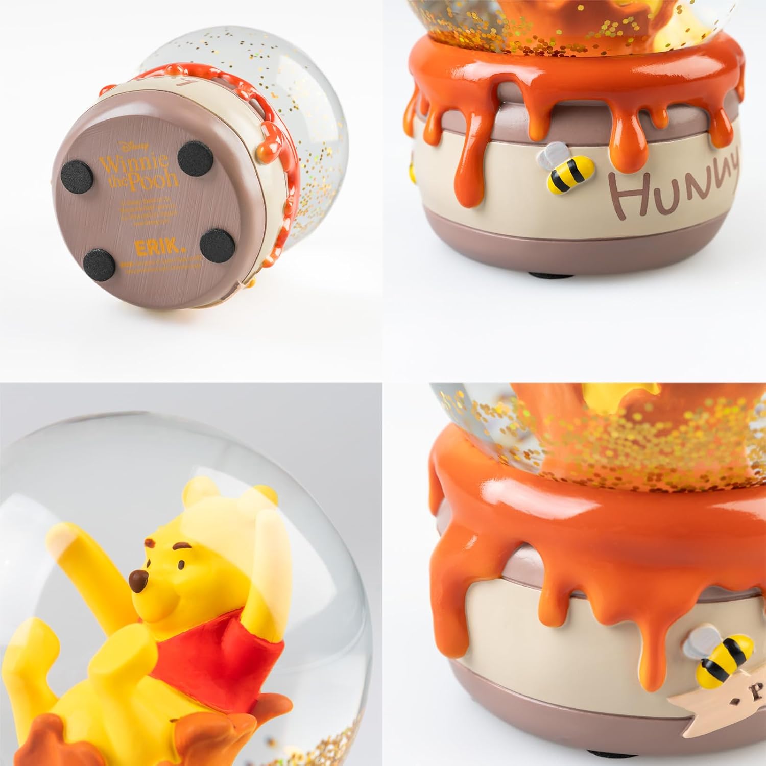 Grupo Erik Disney Winnie The Pooh Snow Globe - Gifts, Merchandise, Decor