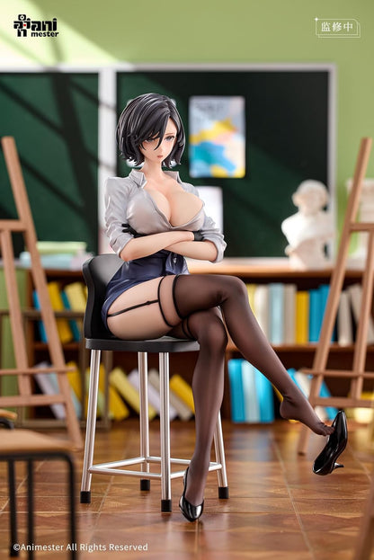Original Character Statue 1/6 Rumi After-School Art Instruction 22 Cm