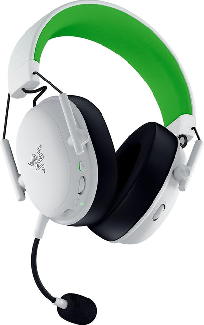 Razer BlackShark V3 X HyperSpeed for Xbox - Wireless esports Gaming-Headset - Ultra Lightweight 270 g - TriForce 50mm Driver - Detachable Mic - HyperSpeed 2,4 GHz & Bluetooth - Xbox/PC | White