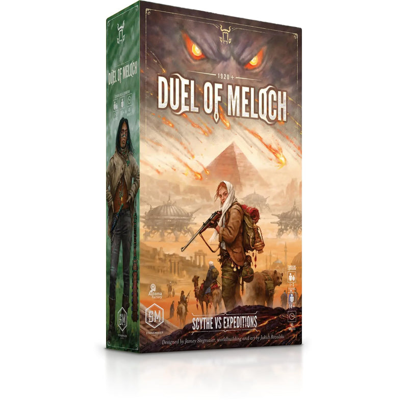 Stonemaier Games | Duel of Meloch | Strategic 2 Player Dueling Game