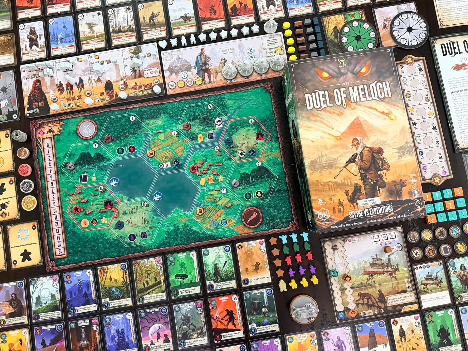 Stonemaier Games | Duel of Meloch | Strategic 2 Player Dueling Game