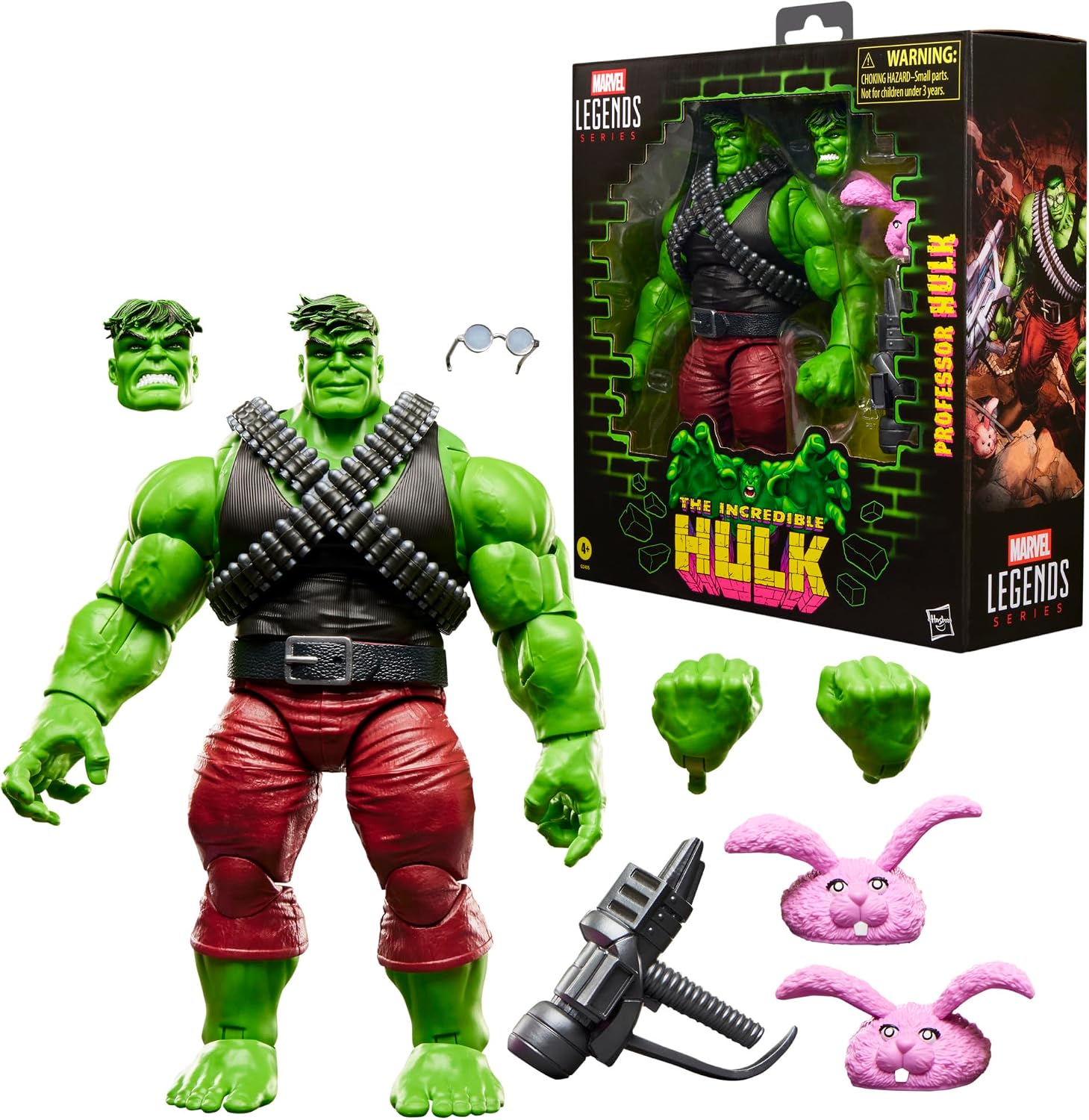 The Incredible Hulk Marvel Legends Action Figure Professor Hulk 15 Cm