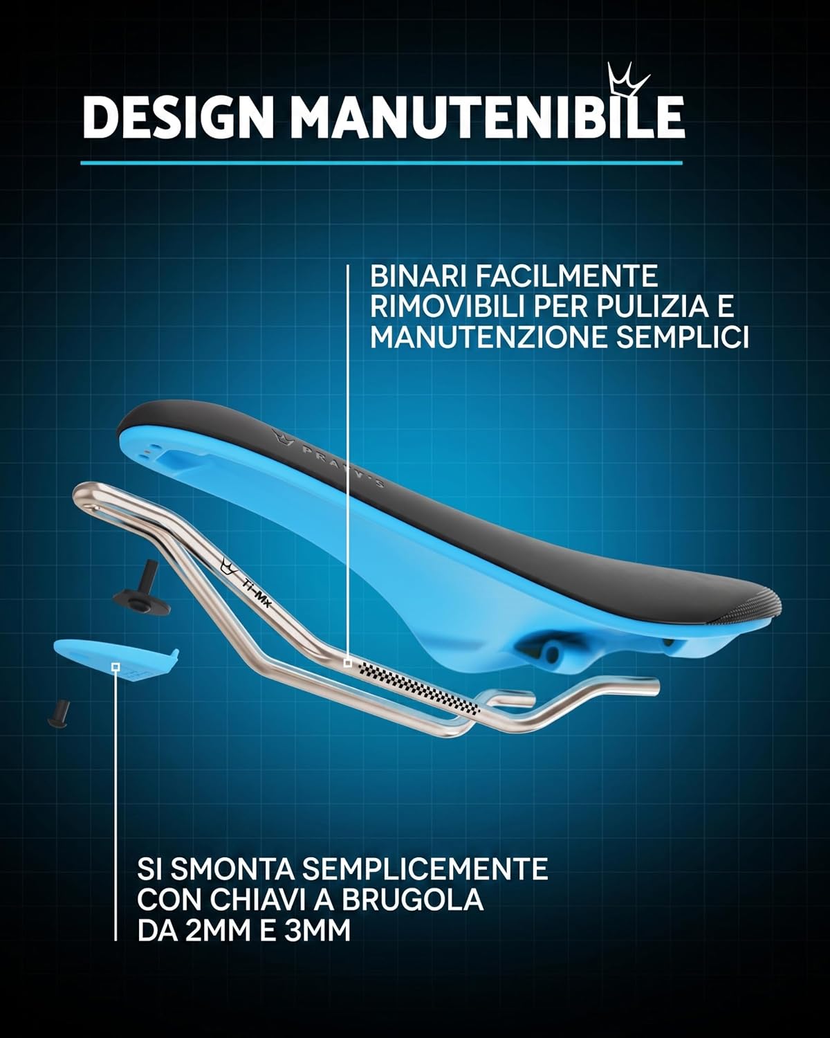 Peaty's Monarch Saddle - Mountain Bike Seat, 260mm