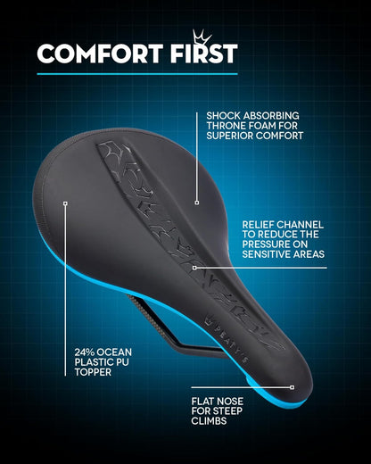 Peaty's Monarch Saddle - Mountain Bike Seat, 260mm