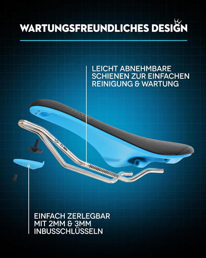 Peaty's Monarch Fahrradsattel - MTB, 260 mm